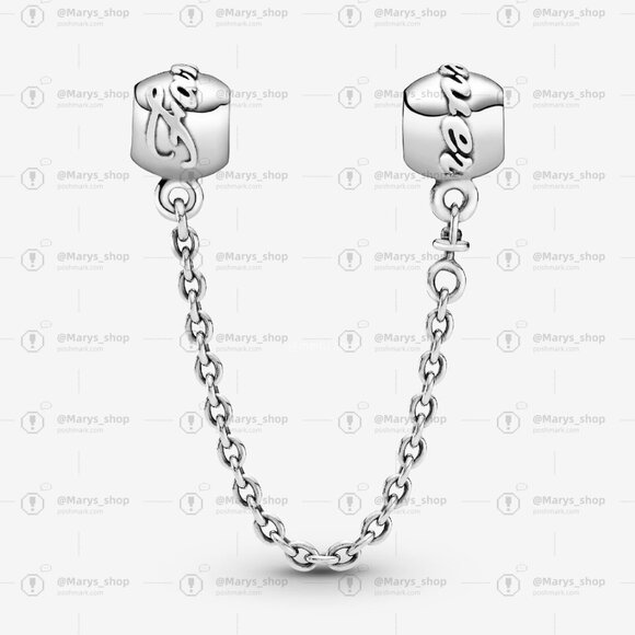 Pandora Family Forever Safety Chain Charm - Picture 2 of 3